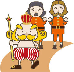 裸の王様イメージ (C) Public Domain http://publicdomainq.net/the-emperors-new-clothes-0003846/