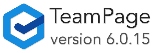 TeamPage 6.0.15 リリース情報